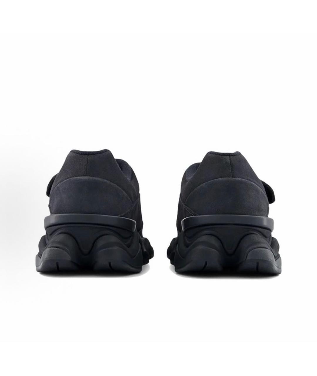 NEW BALANCE Черные замшевые низкие кроссовки / кеды, фото 4