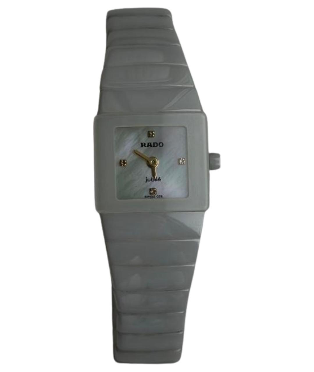 RADO Белые керамические часы, фото 1