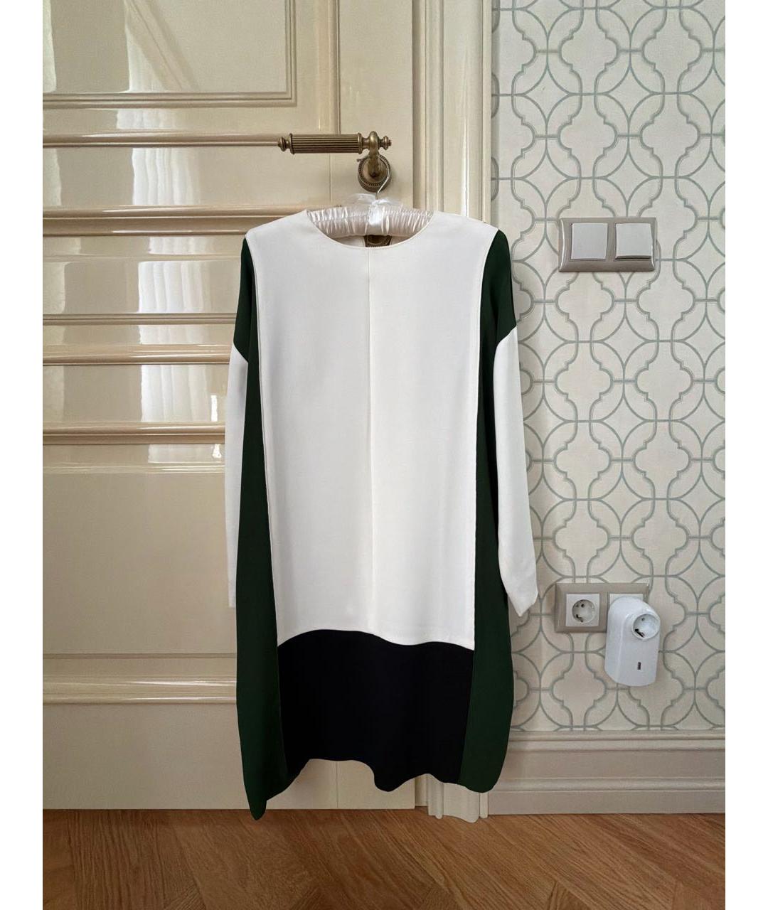 CELINE Мульти вискозное коктейльное платье, фото 8