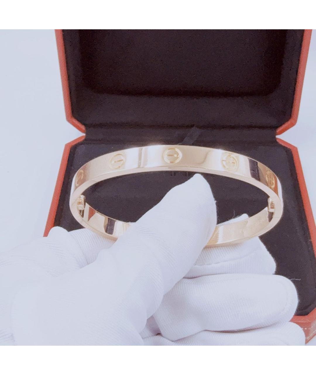 CARTIER Золотой браслет из розового золота, фото 3