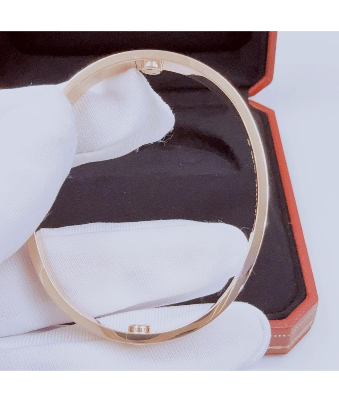 CARTIER Золотой браслет из розового золота, фото 7