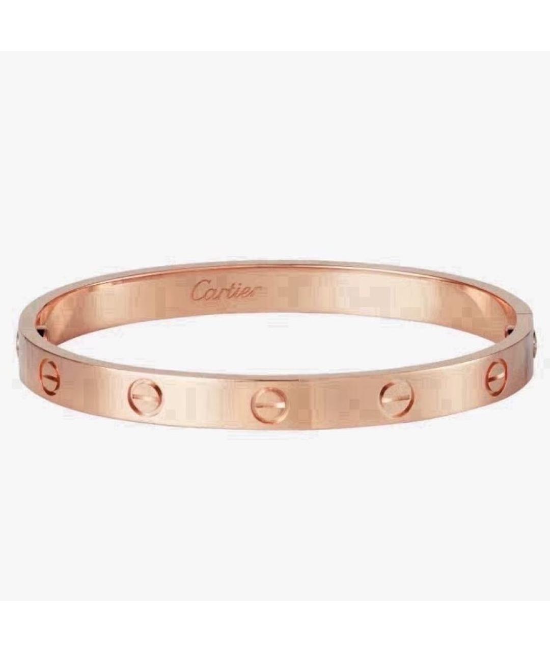 CARTIER Золотой браслет из розового золота, фото 8