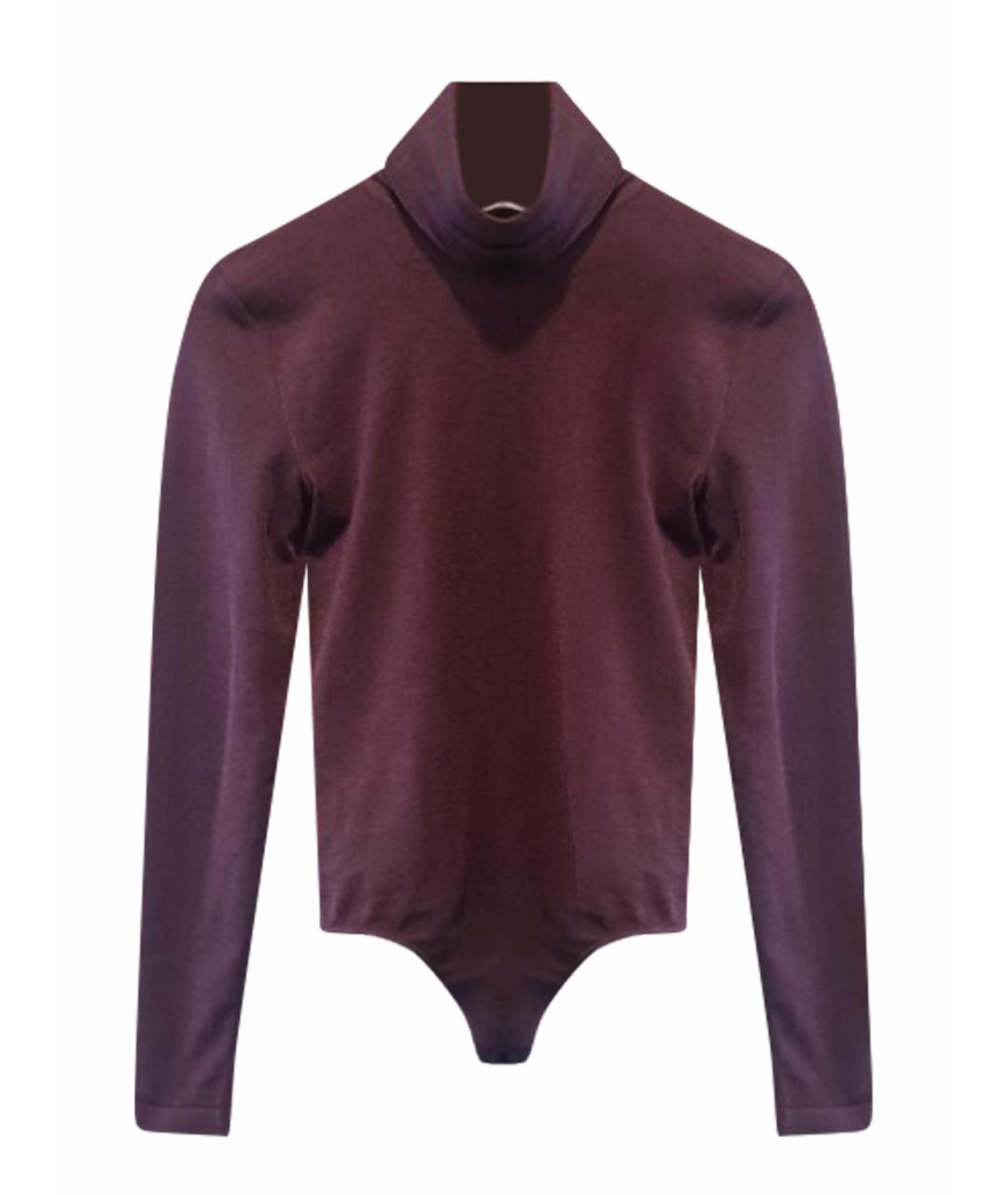 WOLFORD Коричневая вискозная водолазка, фото 1