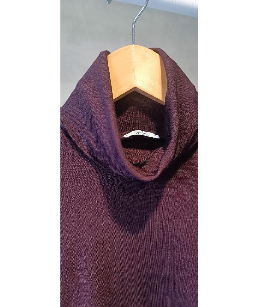 WOLFORD Коричневая вискозная водолазка, фото 3