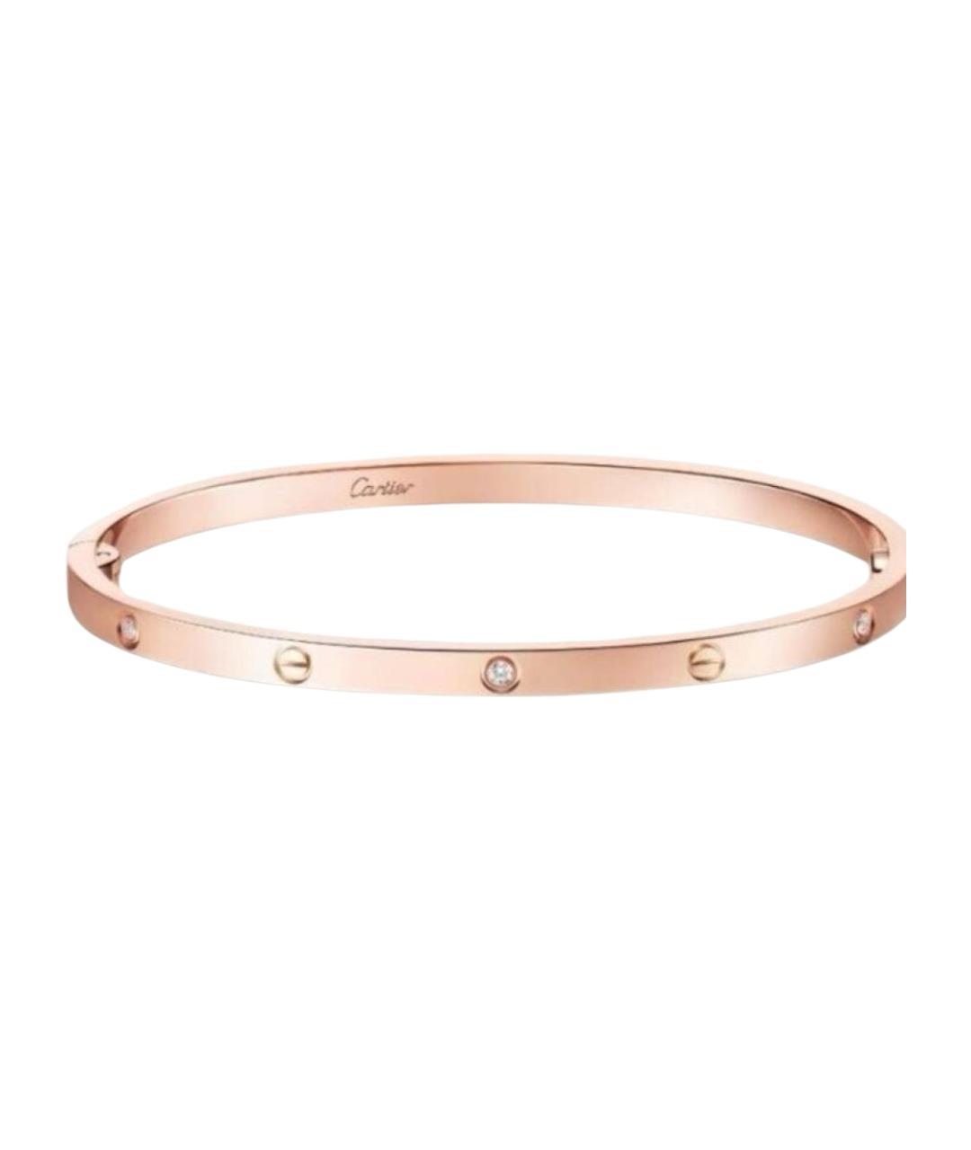 CARTIER Золотой браслет из розового золота, фото 1