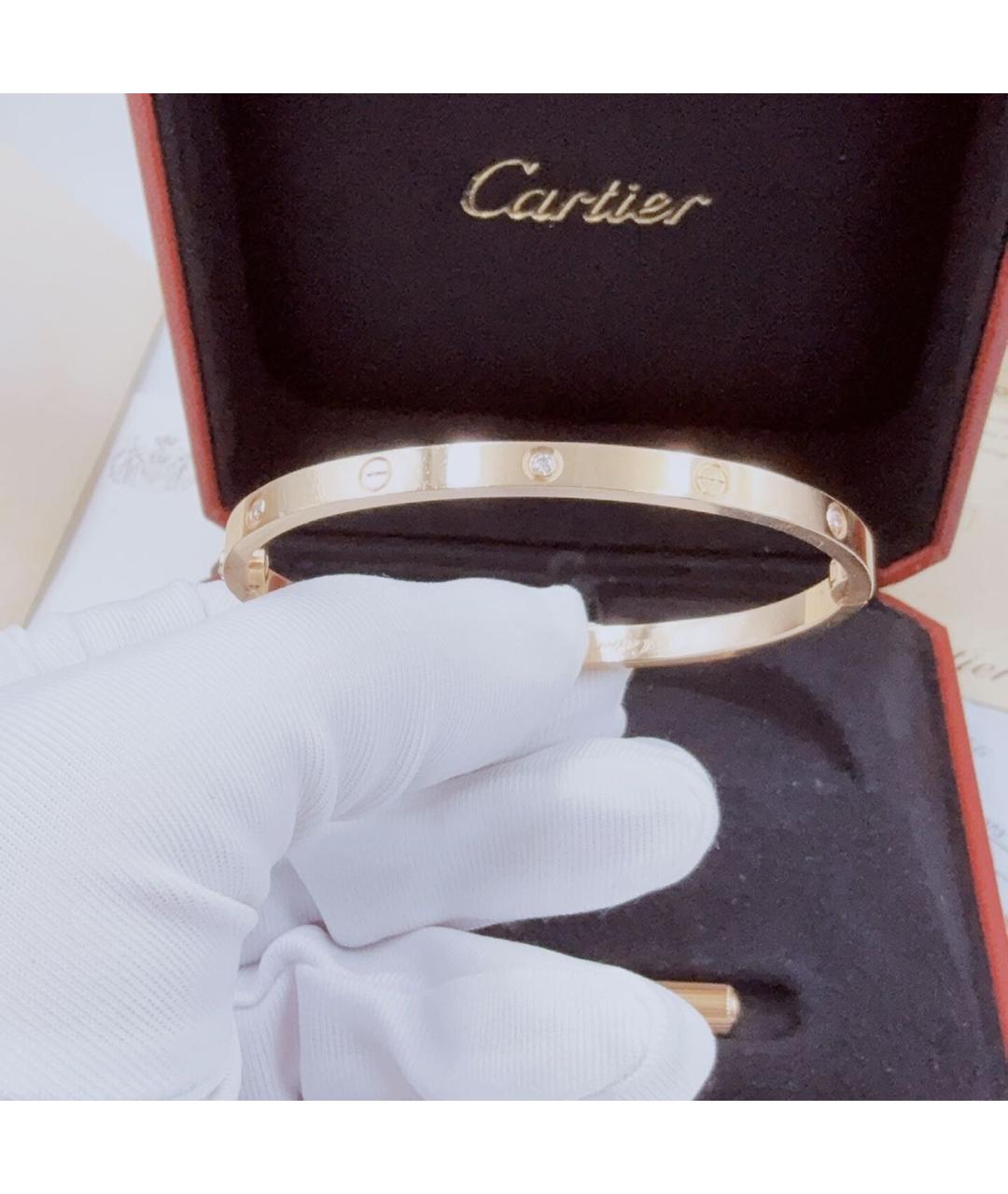 CARTIER Золотой браслет из розового золота, фото 3
