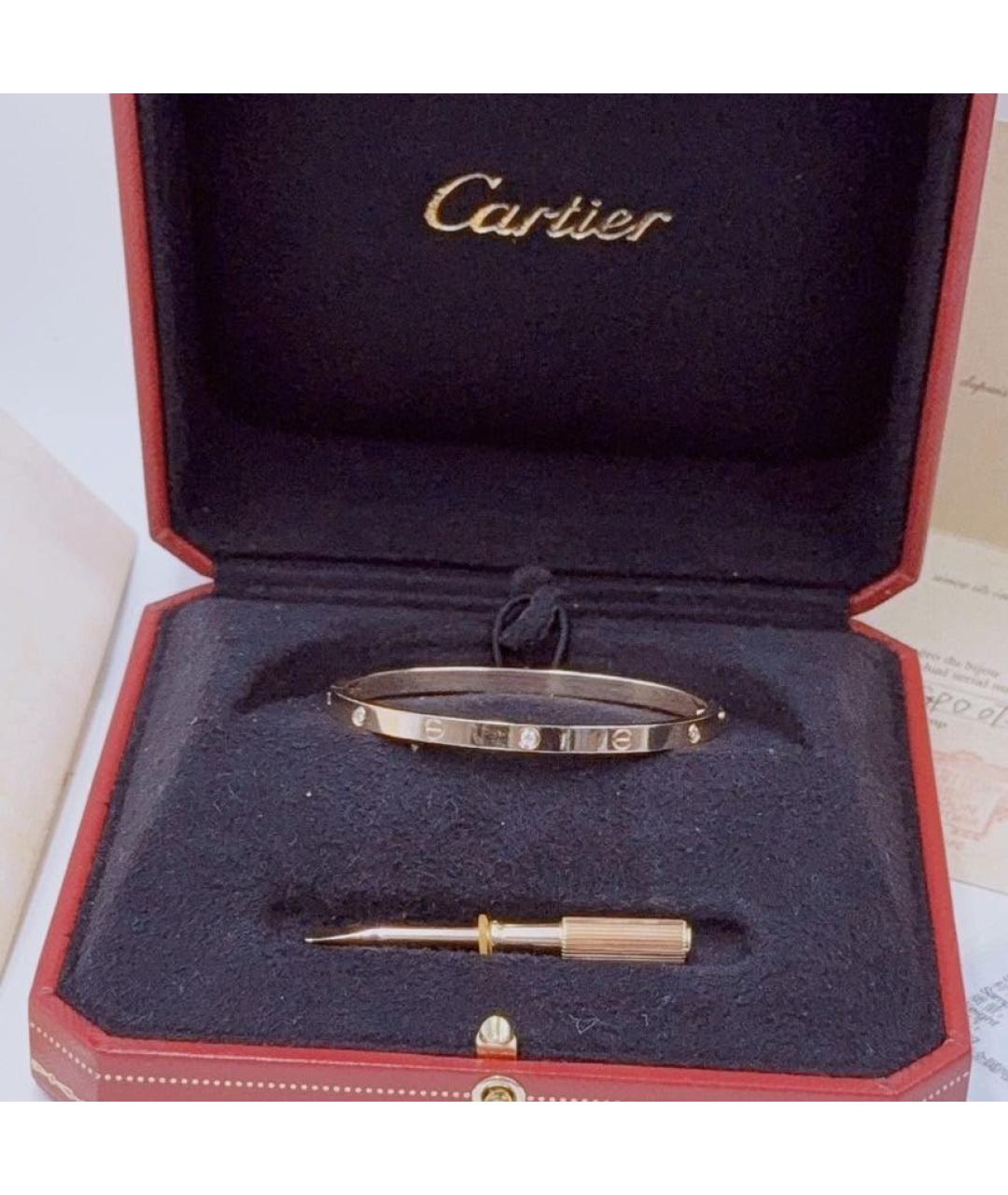 CARTIER Золотой браслет из розового золота, фото 2