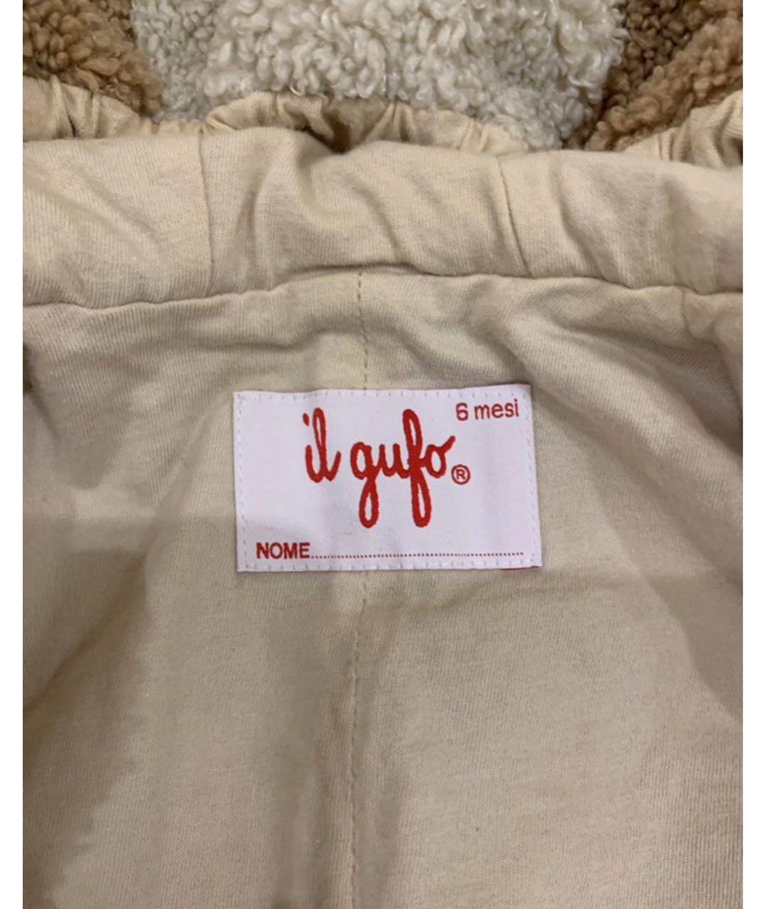 IL GUFO Бежевый полиэстеровый комбинезон, фото 3