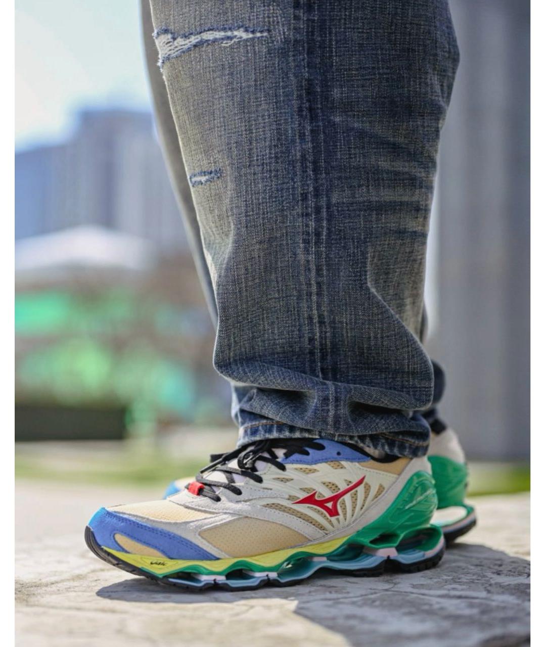 MIZUNO Мульти текстильные низкие кроссовки / кеды, фото 8