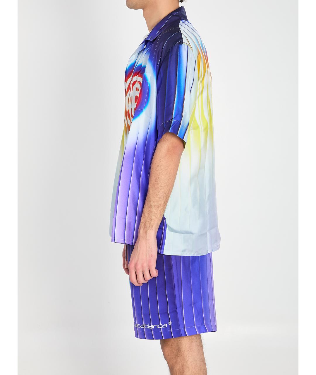 CASABLANCA Мульти шелковая кэжуал рубашка, фото 4