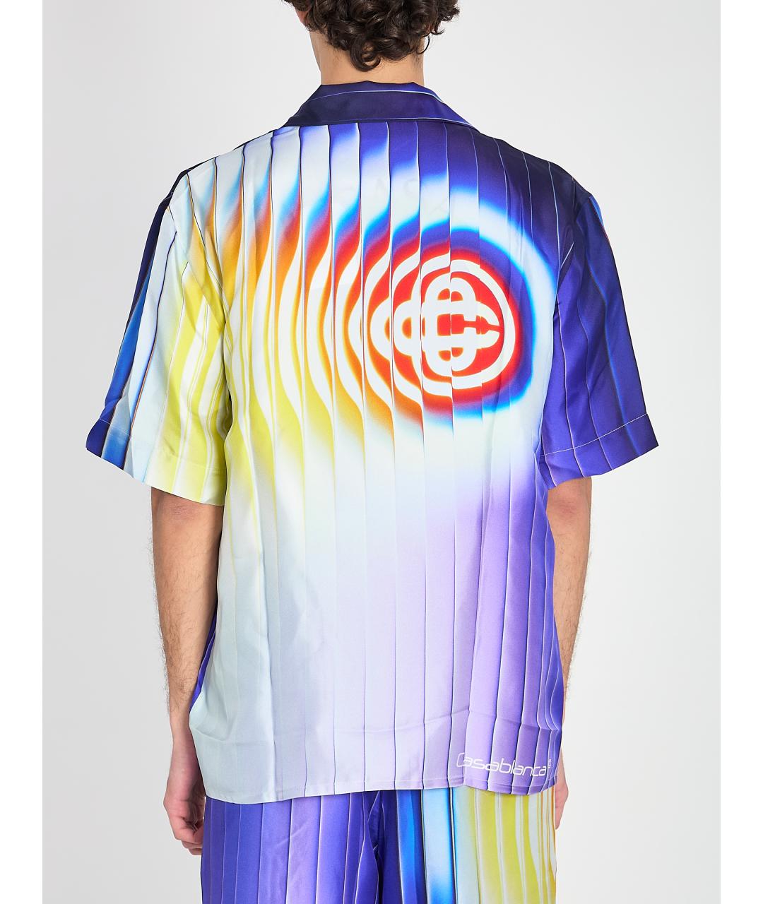 CASABLANCA Мульти шелковая кэжуал рубашка, фото 5