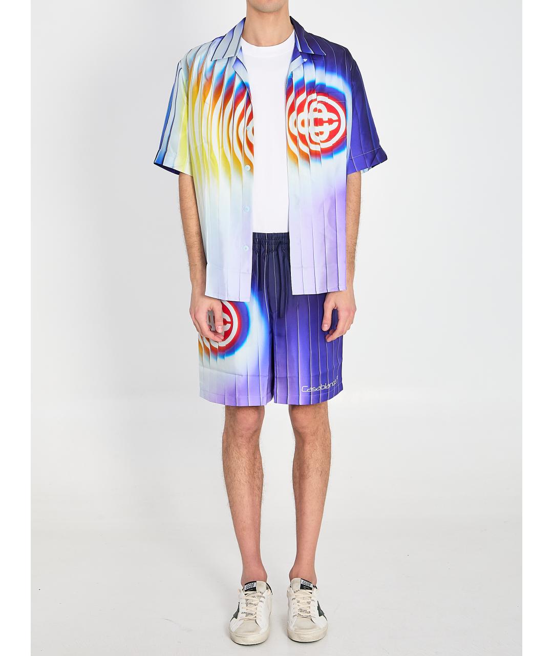 CASABLANCA Мульти шелковая кэжуал рубашка, фото 6