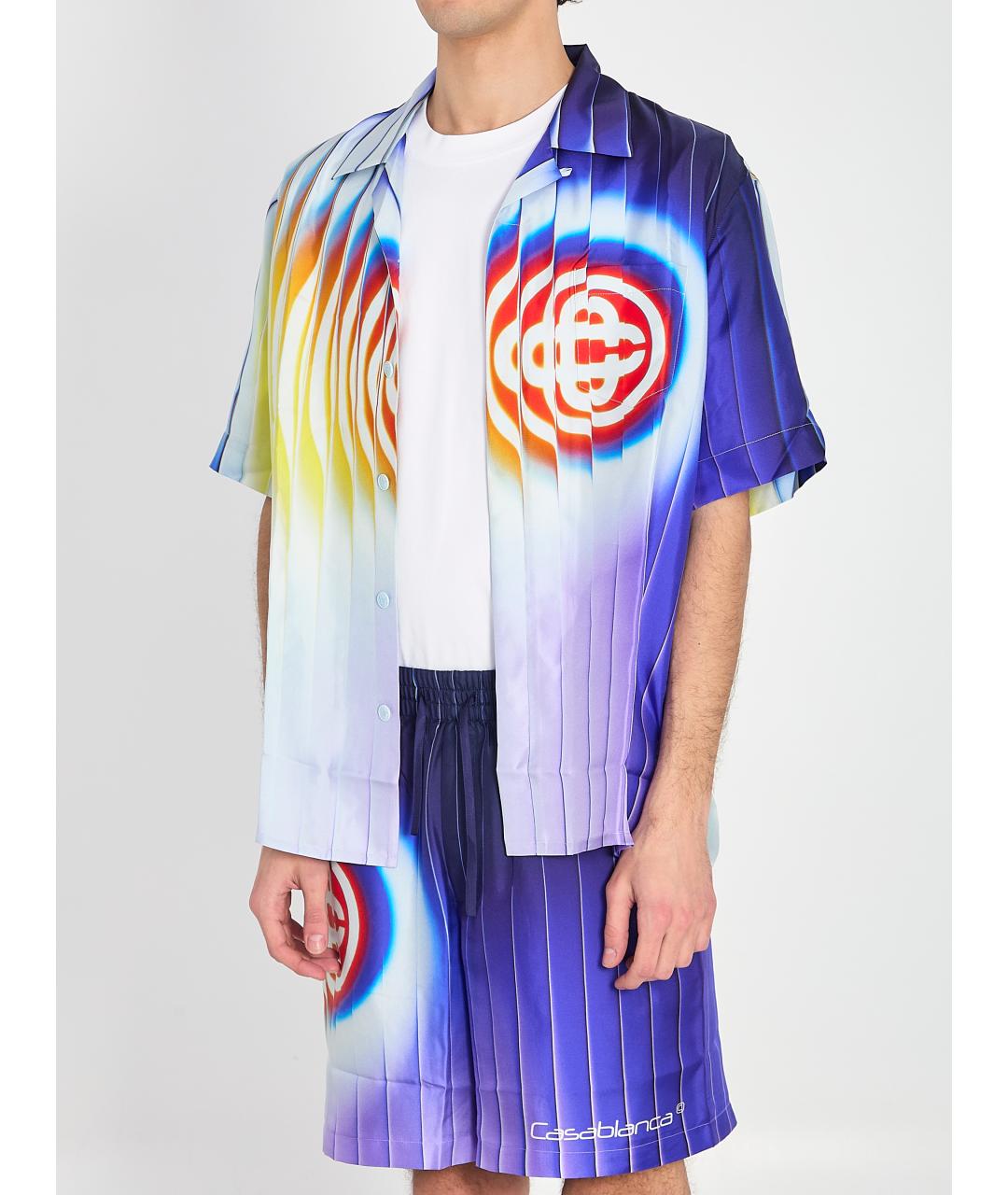 CASABLANCA Мульти шелковая кэжуал рубашка, фото 3