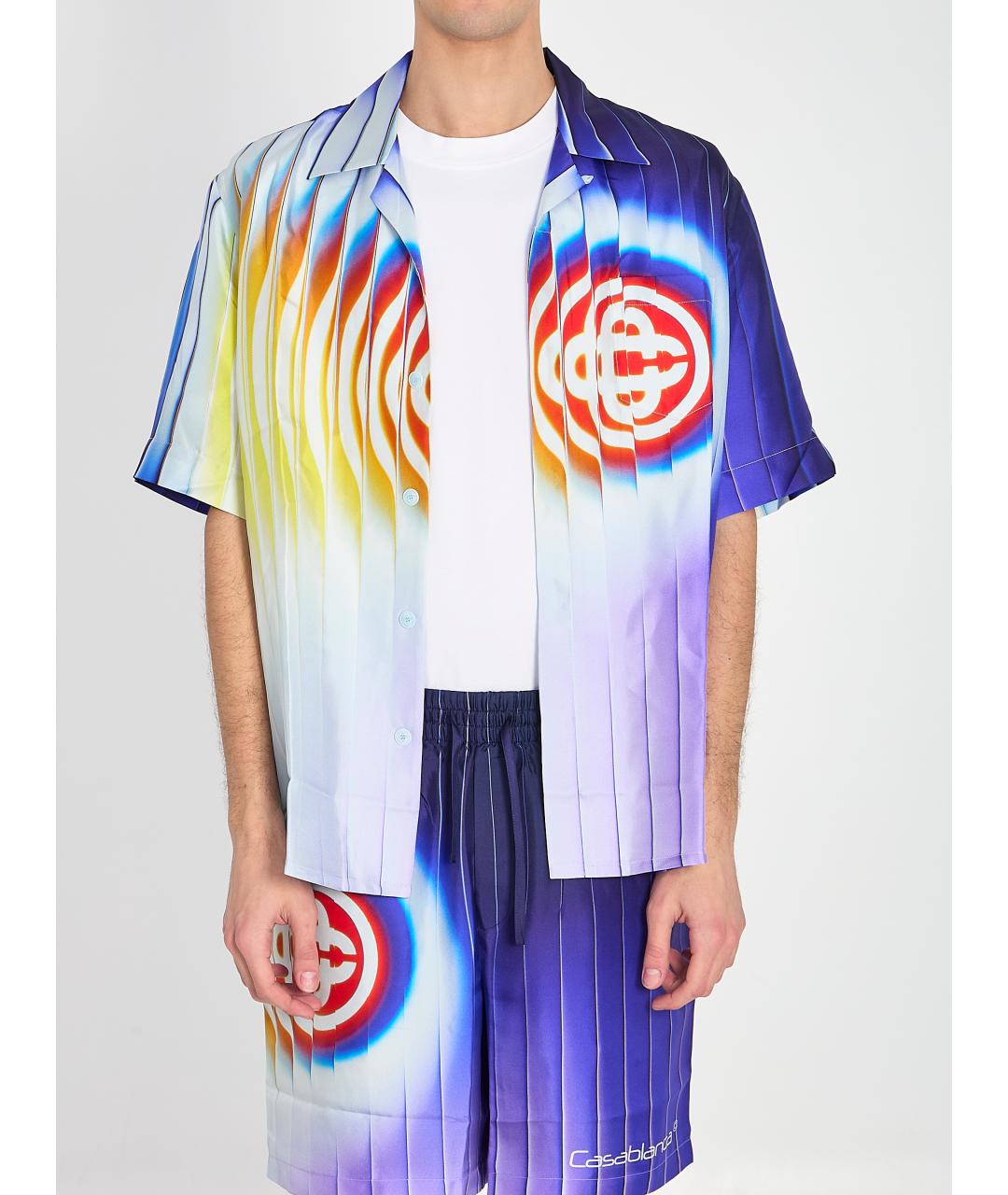 CASABLANCA Мульти шелковая кэжуал рубашка, фото 2
