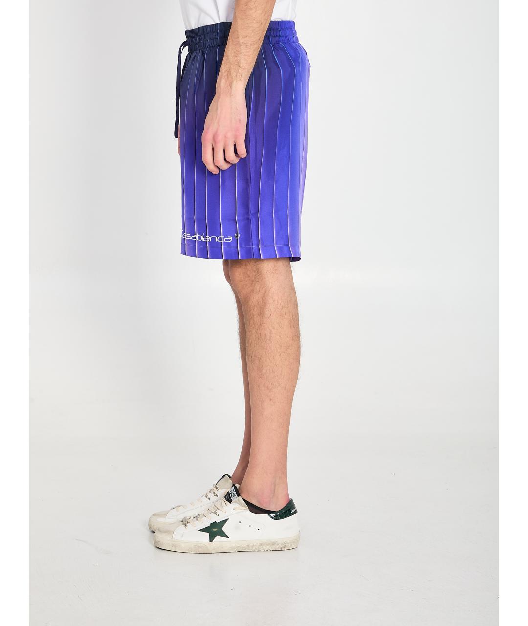 CASABLANCA Мульти шелковые шорты, фото 4