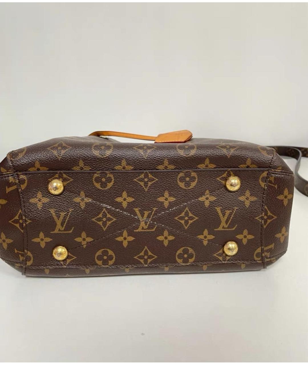 LOUIS VUITTON Коричневая сумка тоут, фото 5