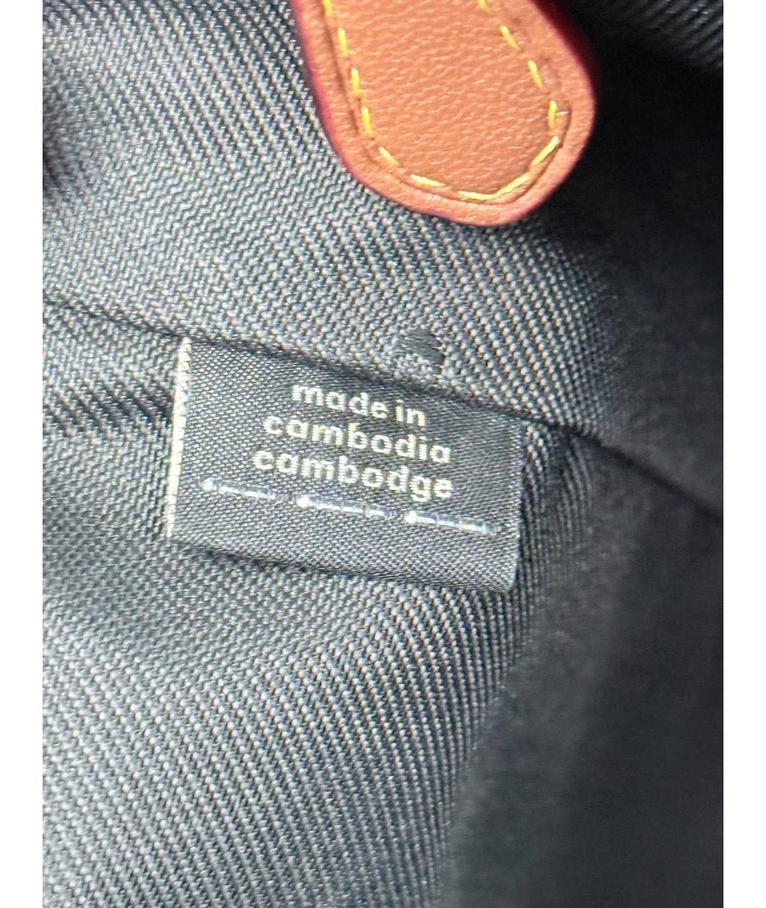 COACH Черная кожаная сумка с короткими ручками, фото 6