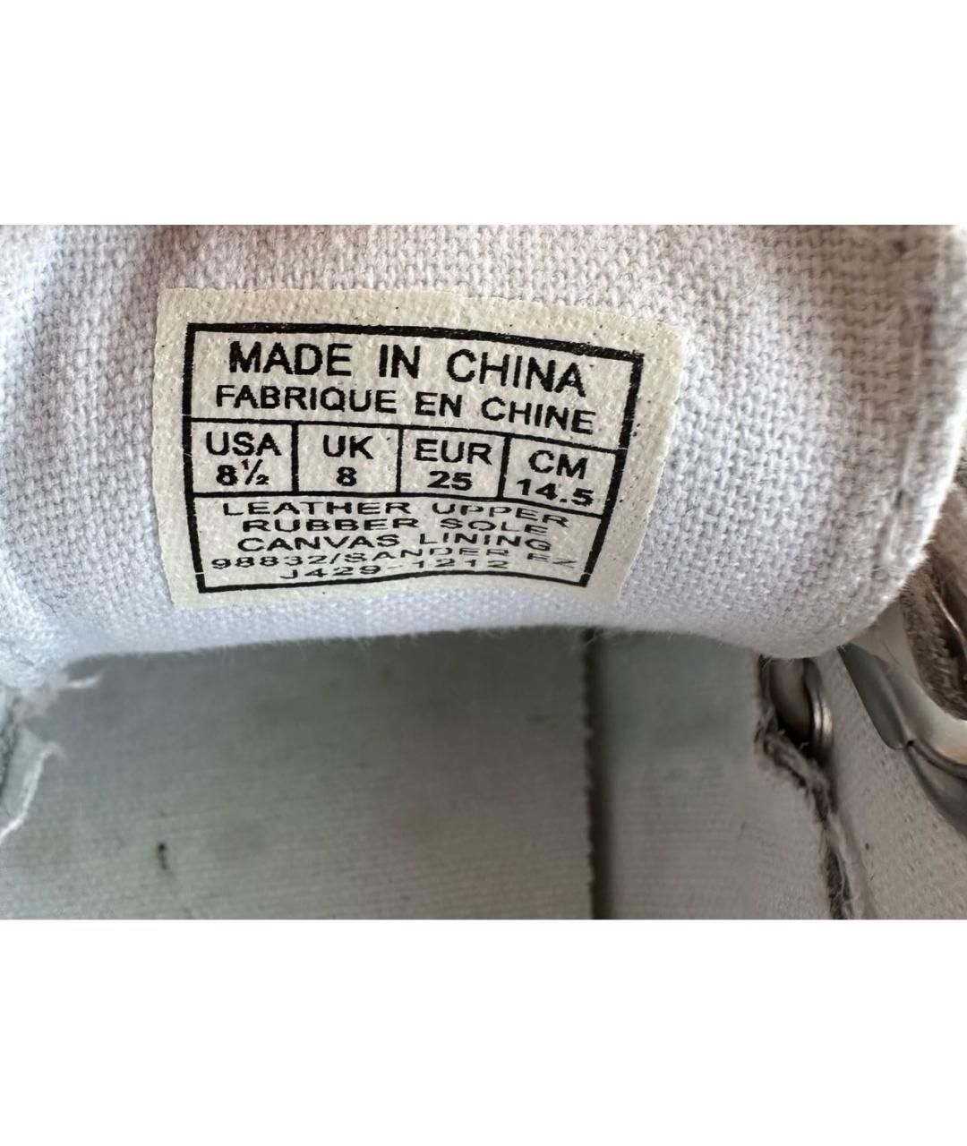 POLO RALPH LAUREN Белые кожаные лоферы/мокасины, фото 6