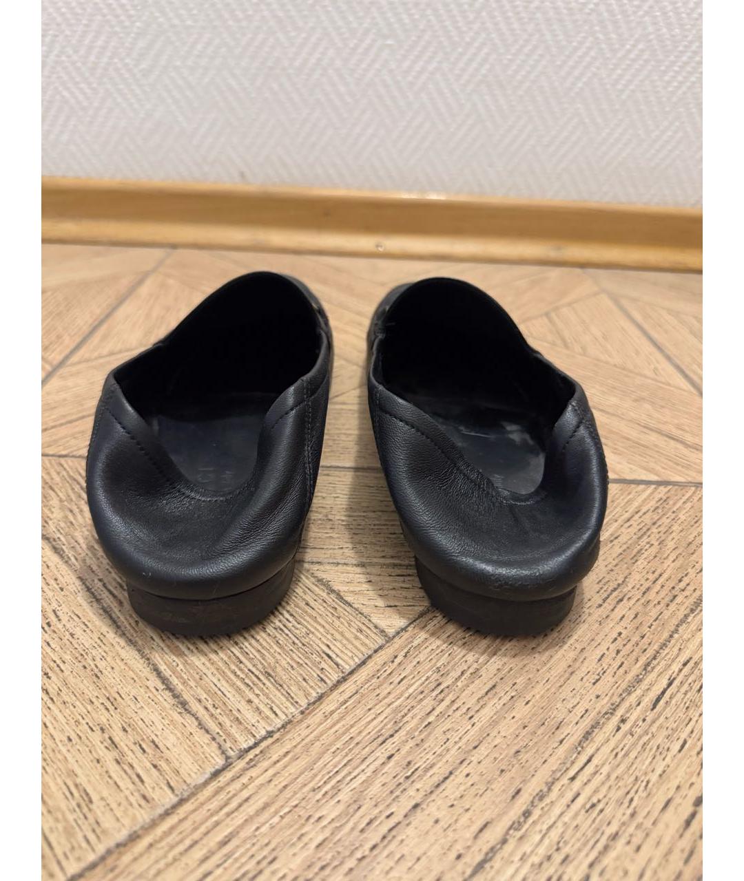 GUCCI Черные кожаные лоферы, фото 5