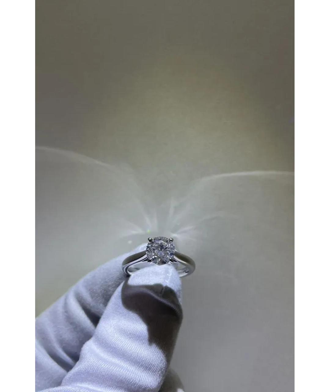 CARTIER Серебряное платиновое кольцо, фото 2