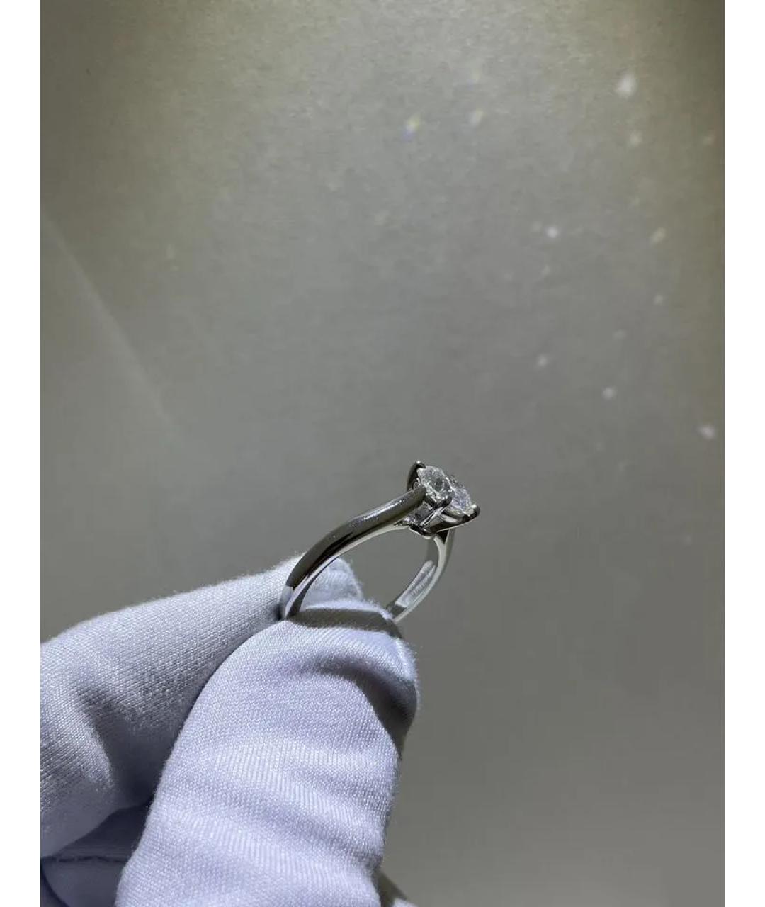 CARTIER Серебряное платиновое кольцо, фото 4