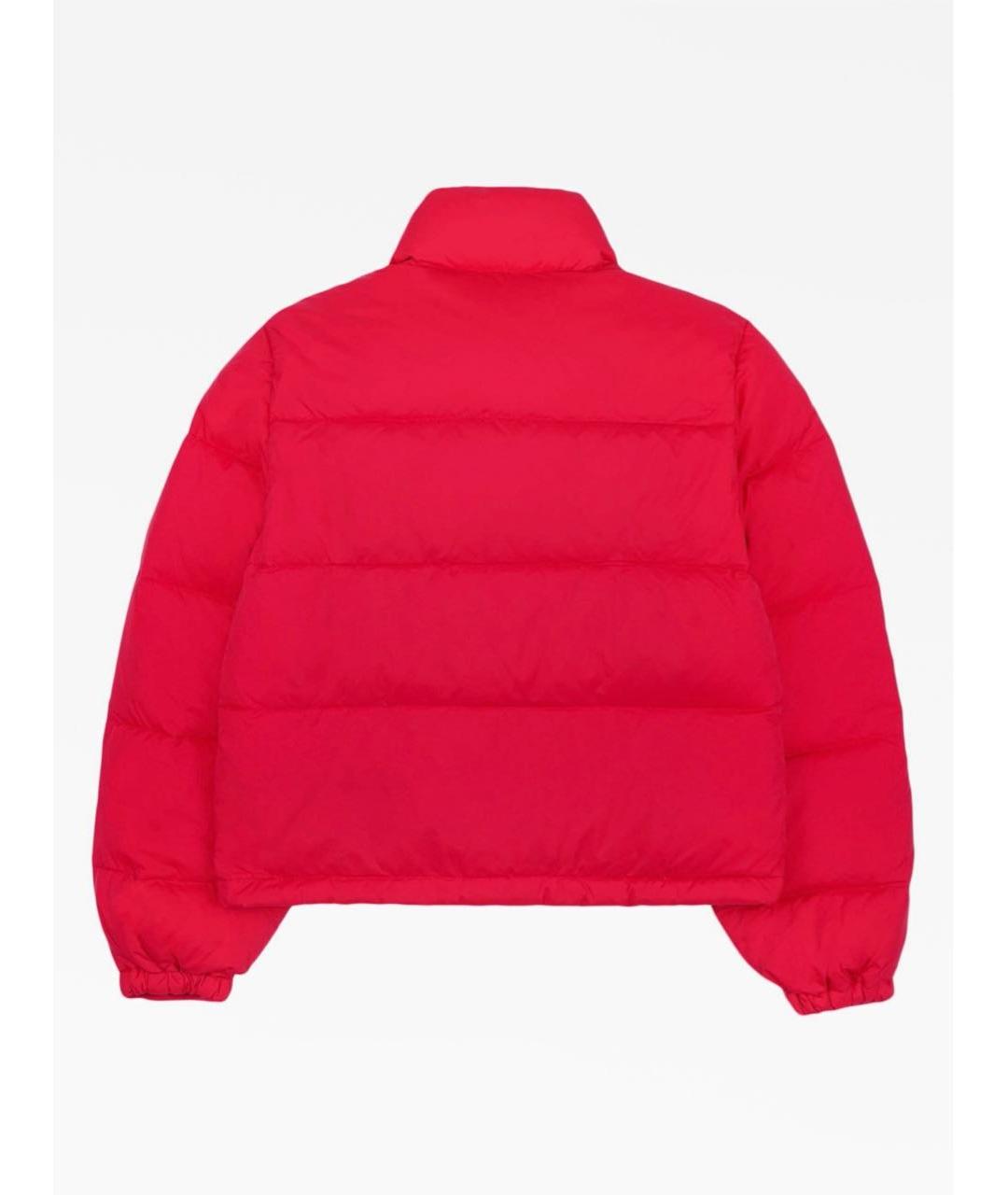 SPORTY AND RICH Красный полиамидовый пуховик, фото 2