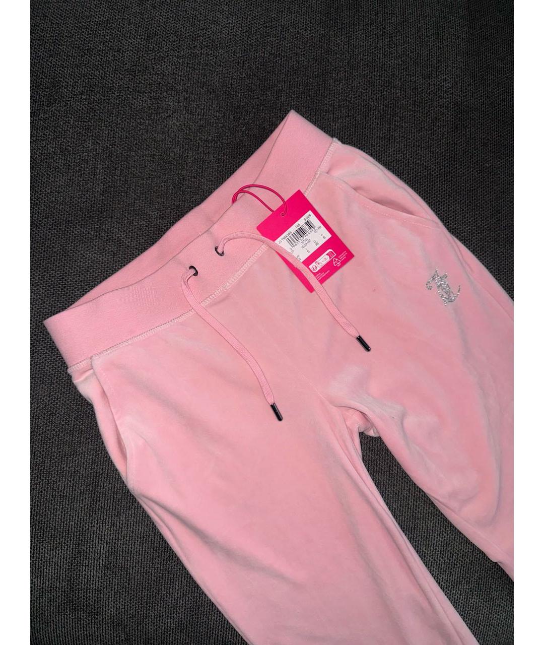 JUICY COUTURE Розовый вискозный костюм с брюками, фото 4