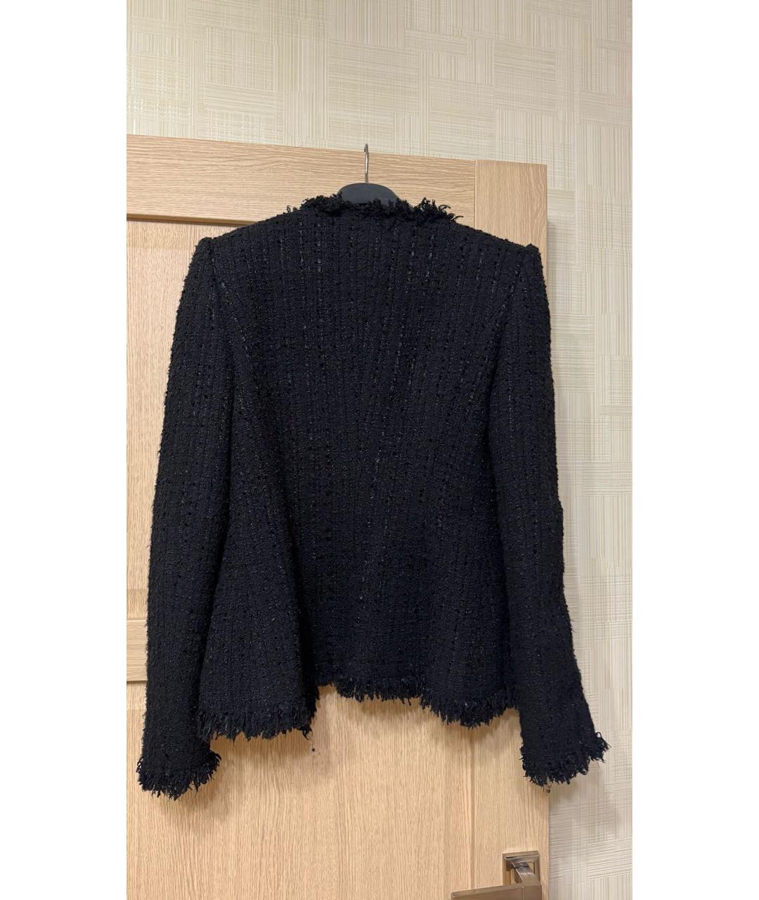 ALEXANDER MCQUEEN Черный полиамидовый жакет/пиджак, фото 3