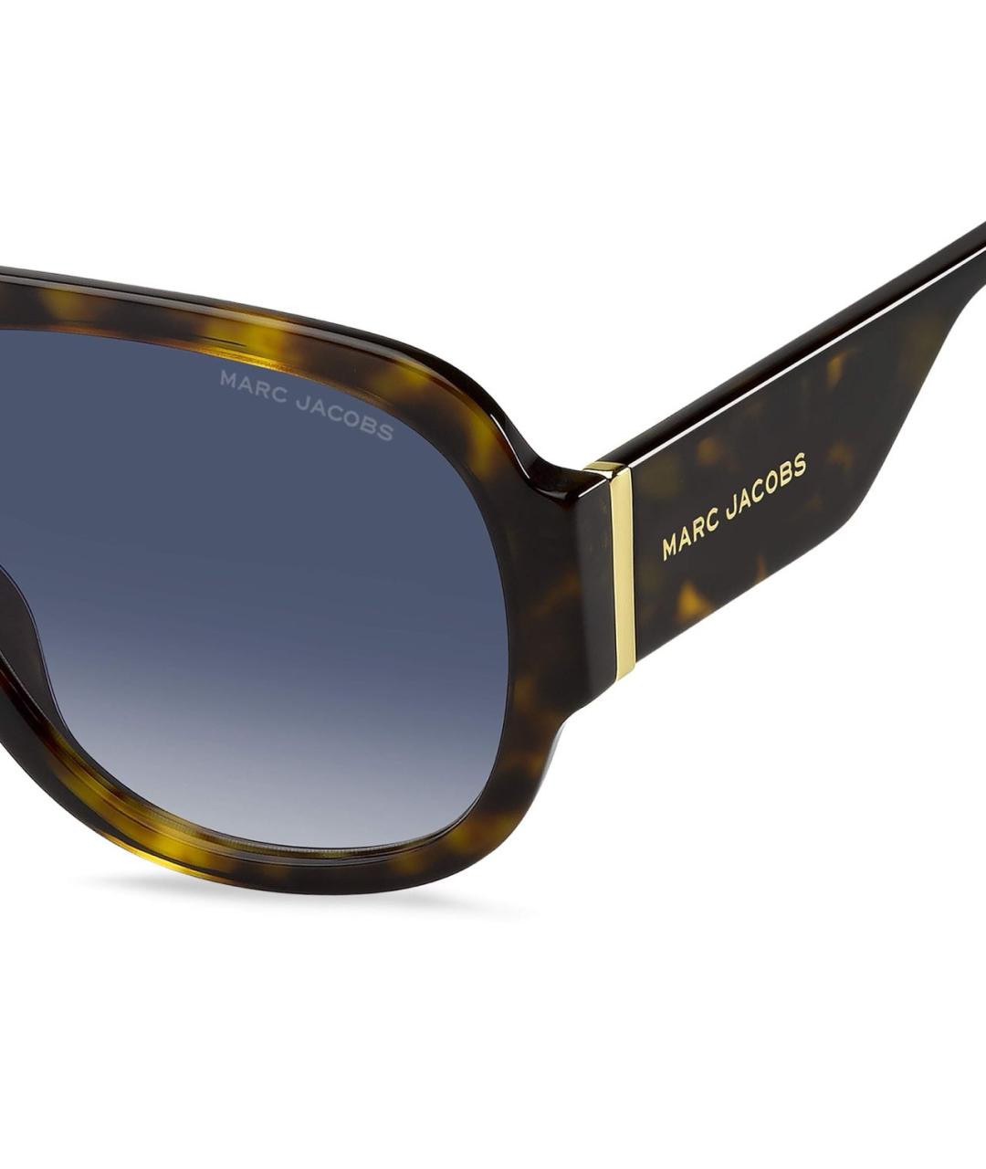 MARC JACOBS Коричневые пластиковые солнцезащитные очки, фото 2