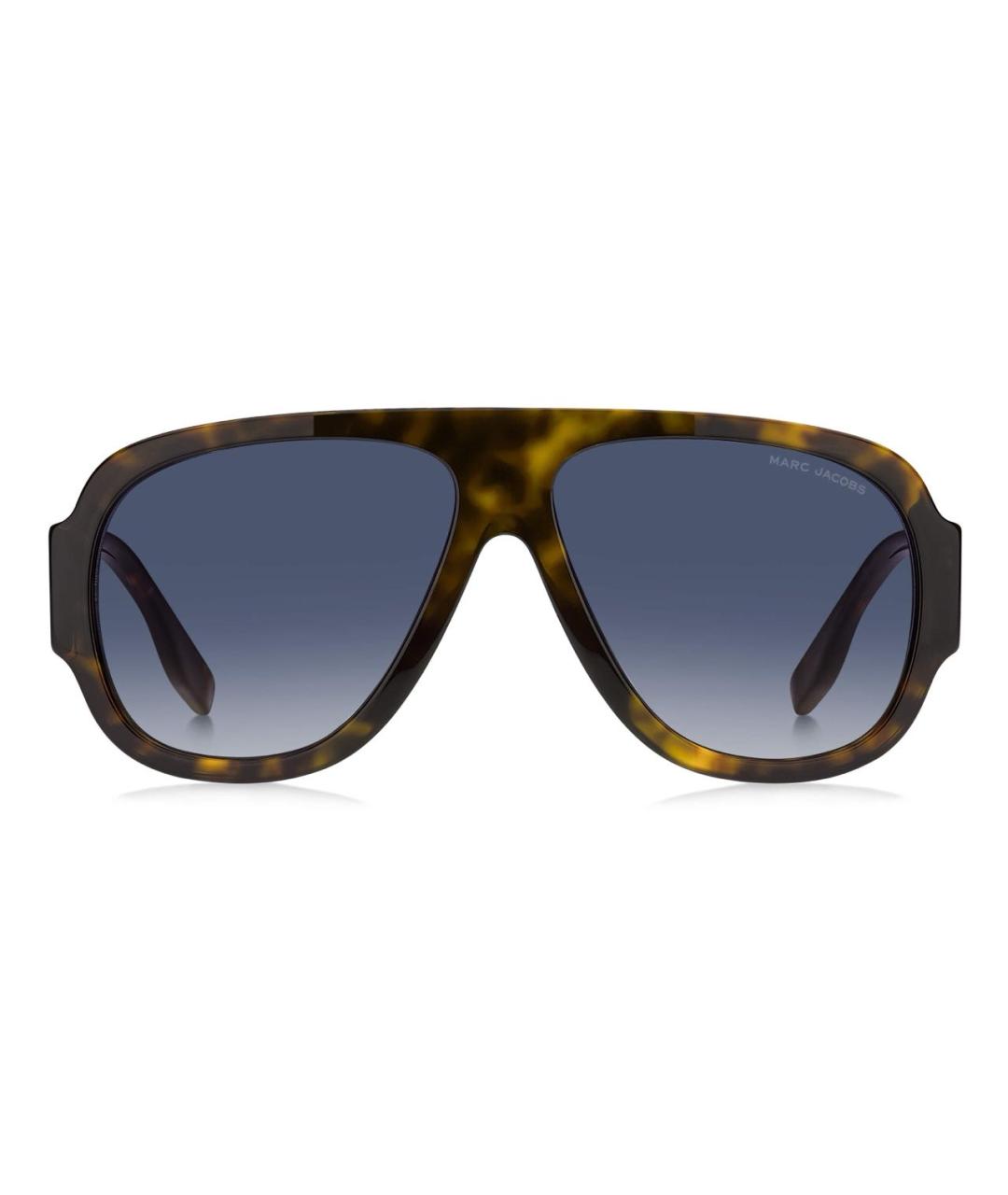 MARC JACOBS Коричневые пластиковые солнцезащитные очки, фото 3
