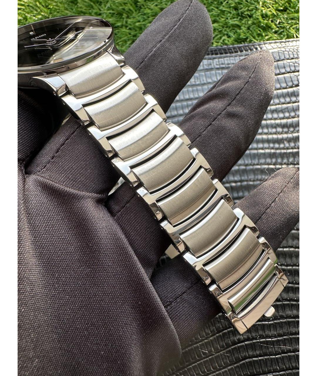 RADO Серебряные стальные часы, фото 6