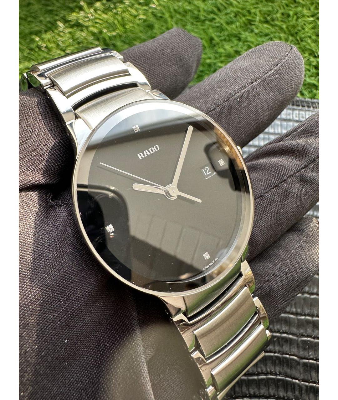 RADO Серебряные стальные часы, фото 8