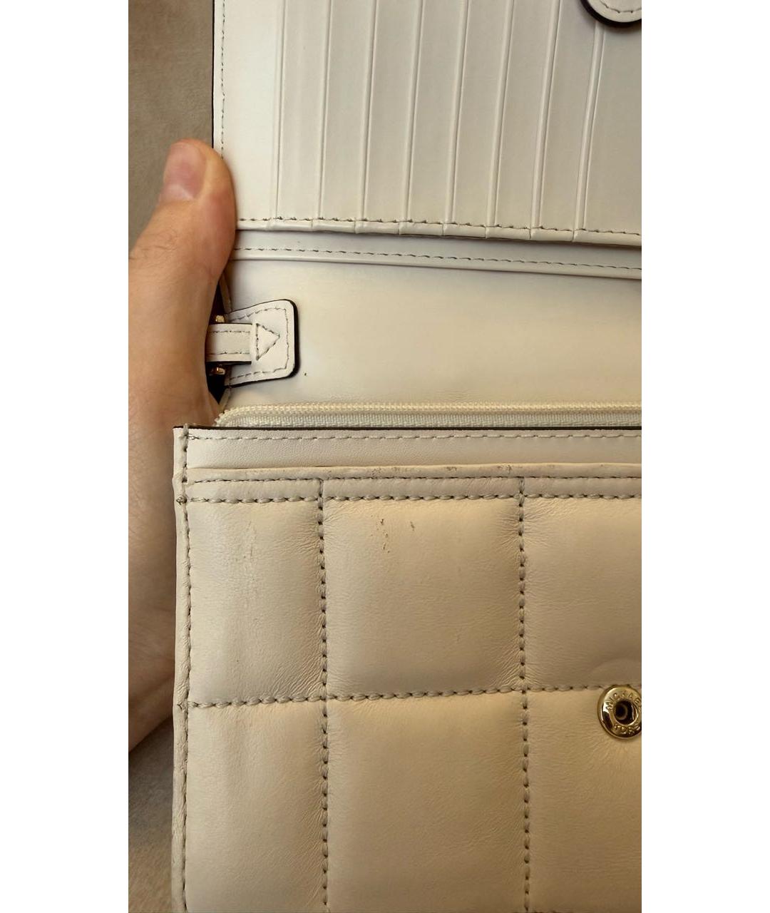 MICHAEL KORS Бежевая сумка через плечо из искусственной кожи, фото 8