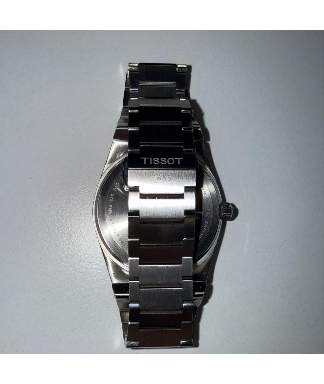 TISSOT Белые стальные часы, фото 3