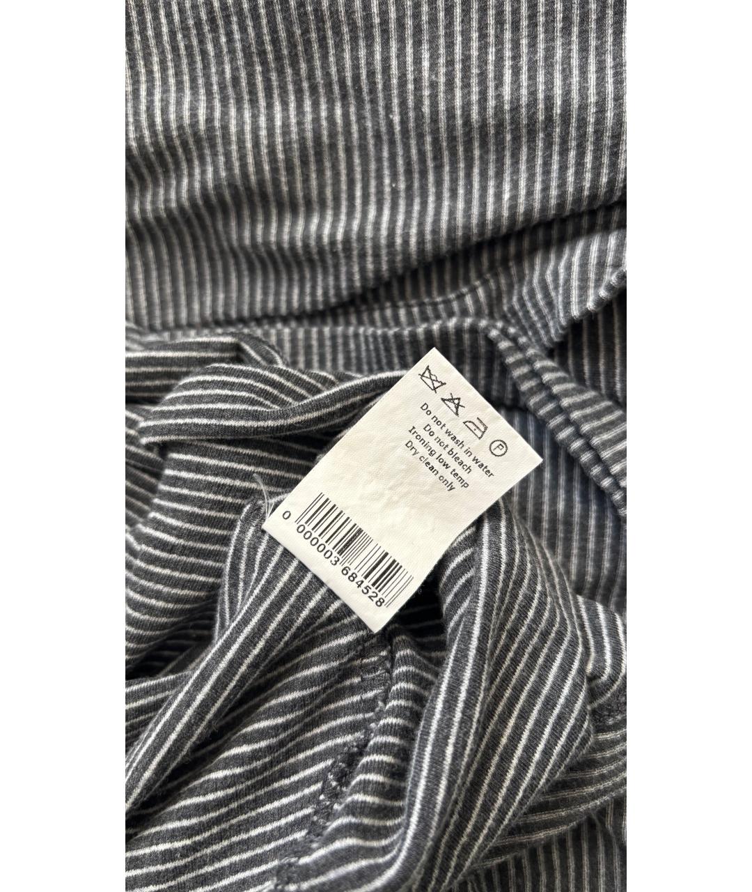 JOSEPH Серая хлопковая кэжуал рубашка, фото 5