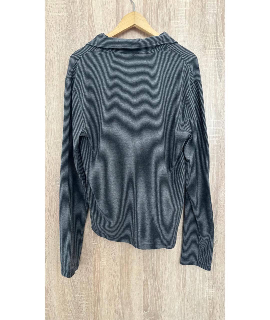 JOSEPH Серая хлопковая кэжуал рубашка, фото 2