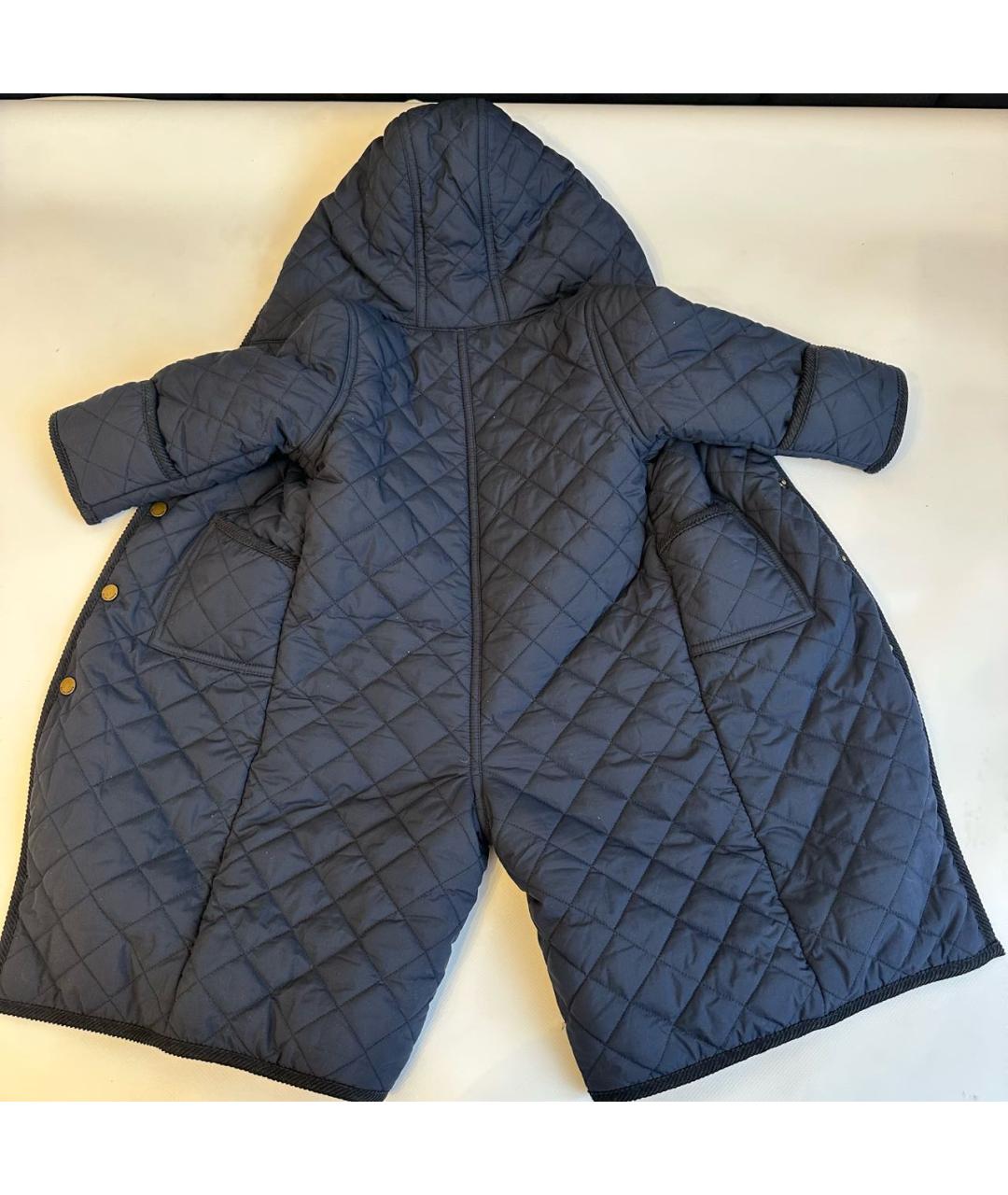 RALPH LAUREN Темно-синий полиэстеровый комбинезон, фото 3