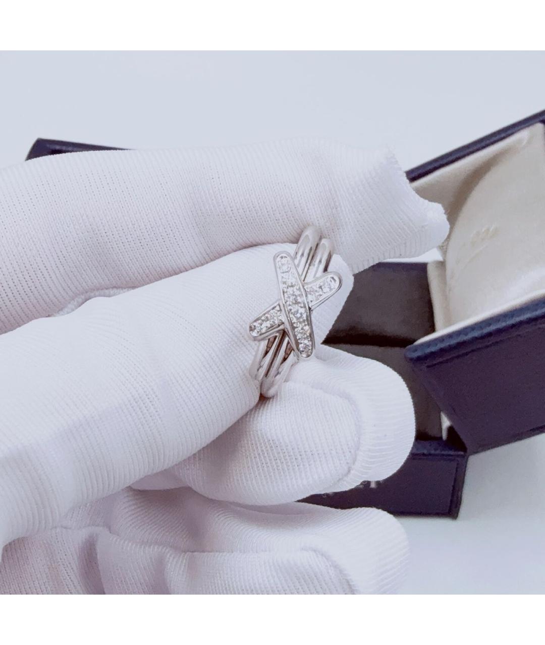 CHAUMET Серебряное кольцо из белого золота, фото 6