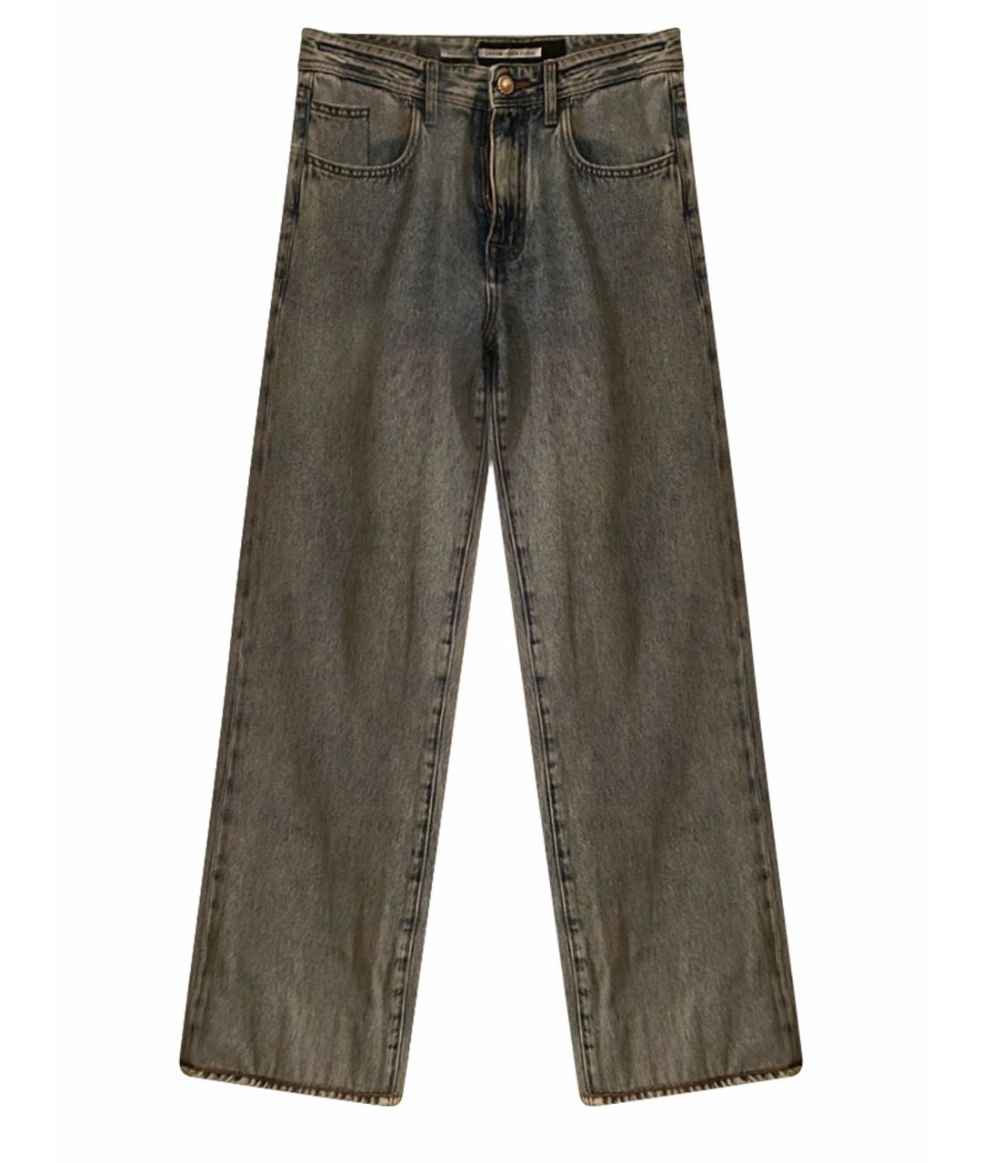 JACOB COHEN Синие хлопковые прямые джинсы, фото 1