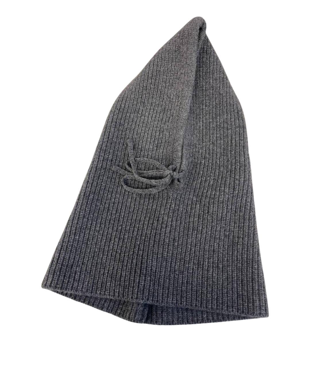 PRADA Серая шерстяная косметичка, фото 1