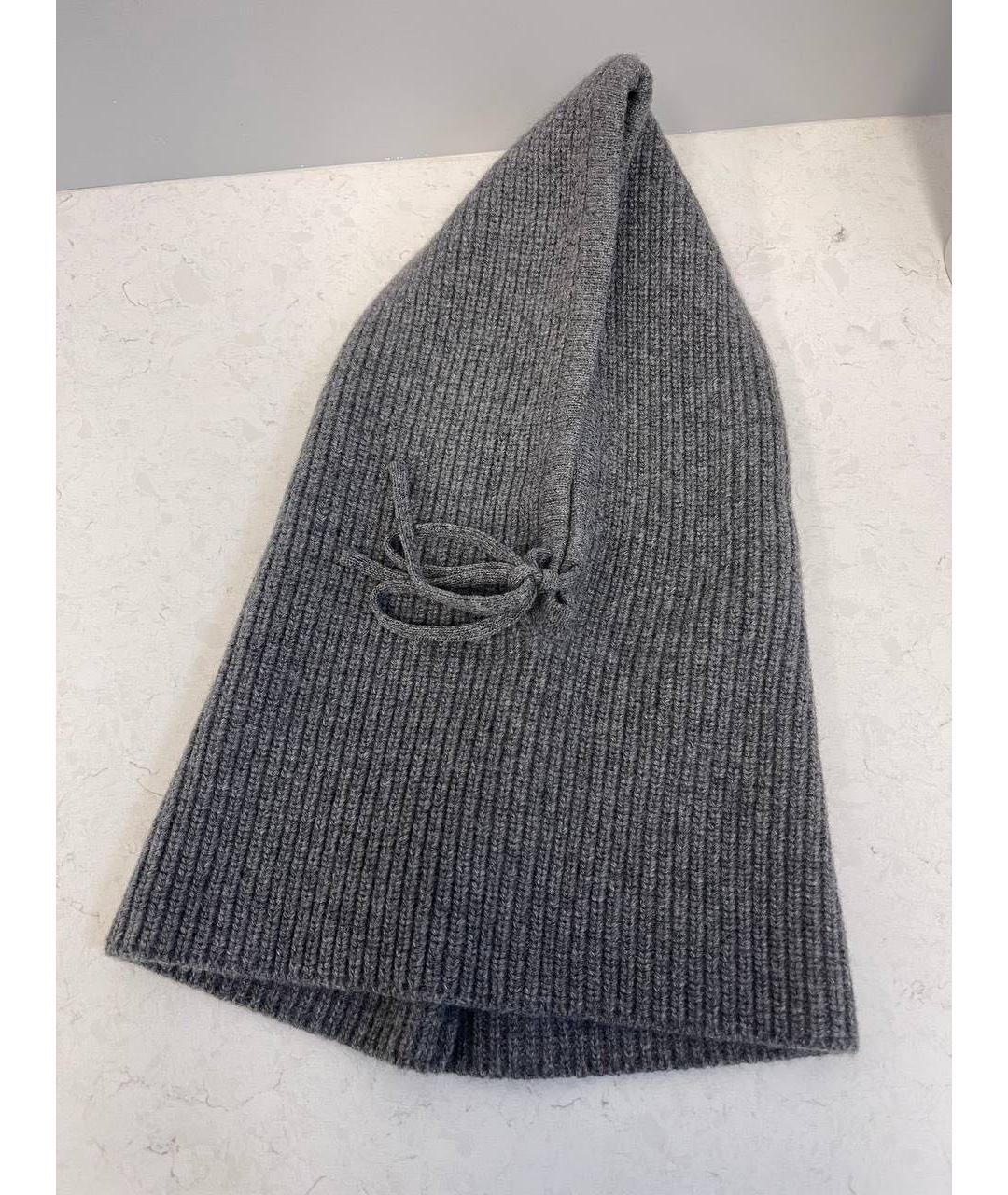 PRADA Серая шерстяная косметичка, фото 3