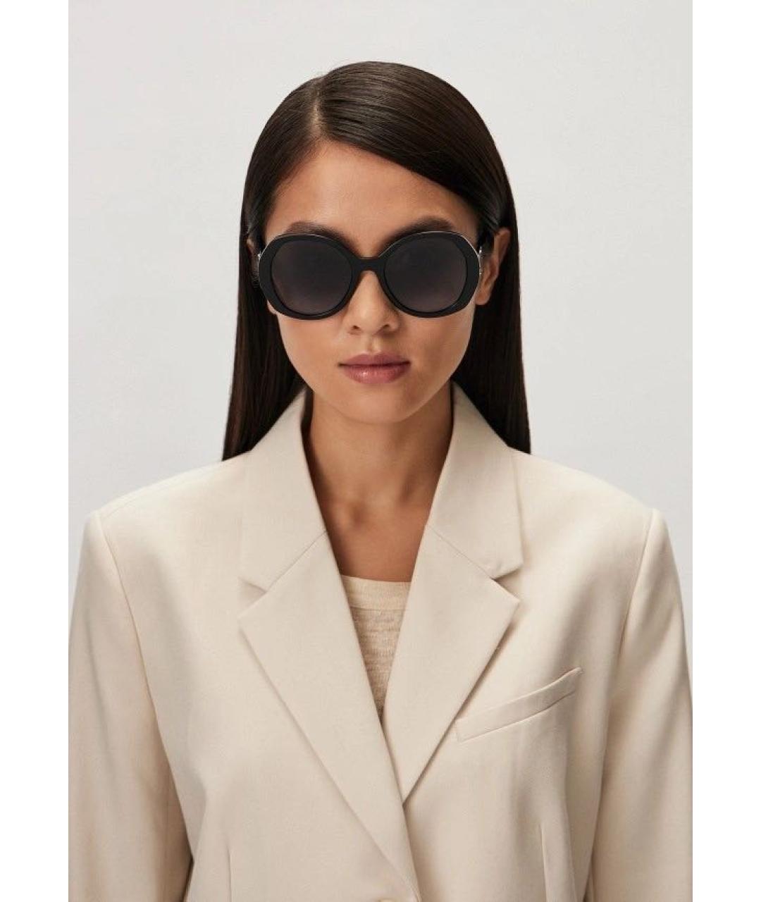 MARC JACOBS Черные пластиковые солнцезащитные очки, фото 6