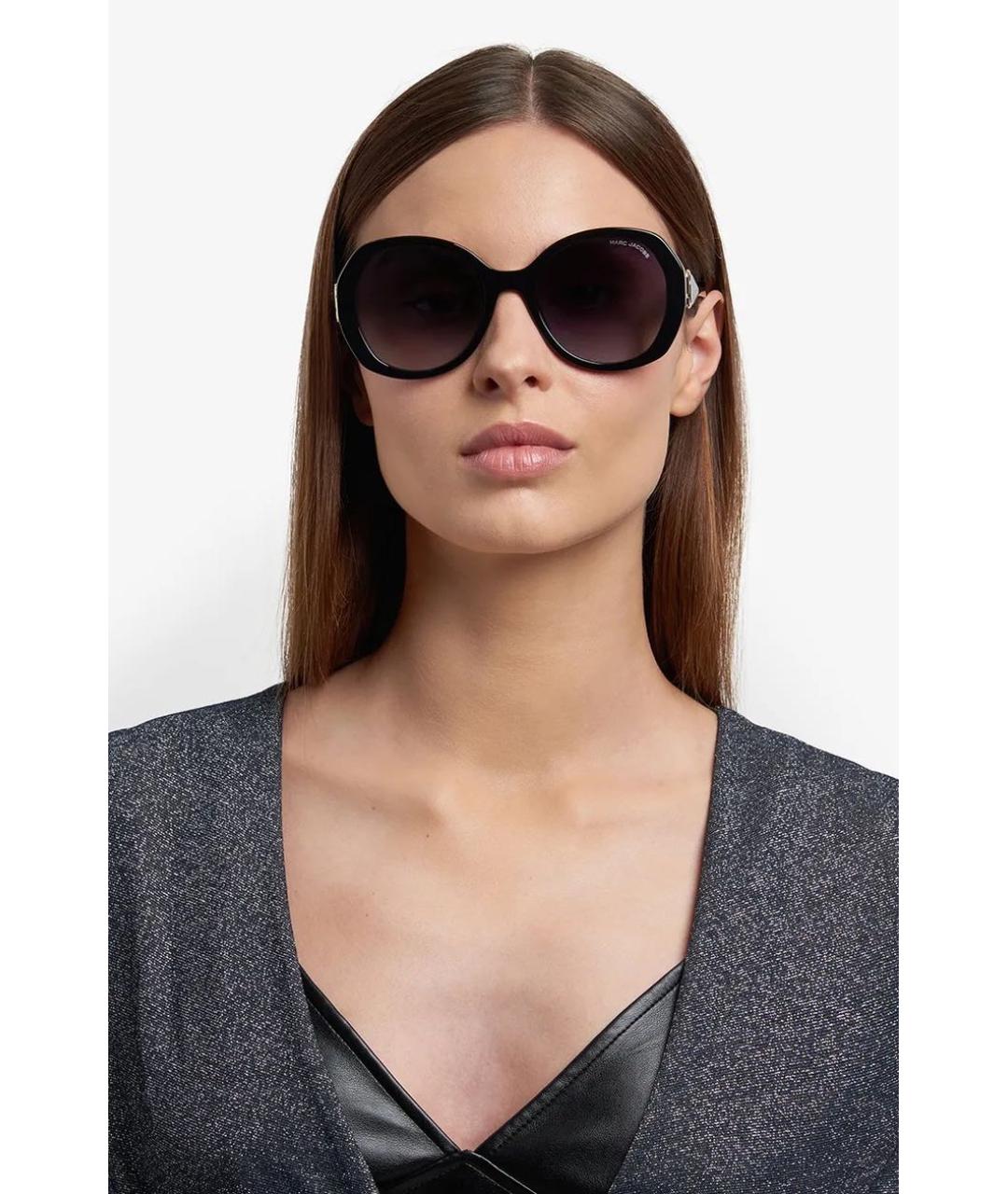 MARC JACOBS Черные пластиковые солнцезащитные очки, фото 5