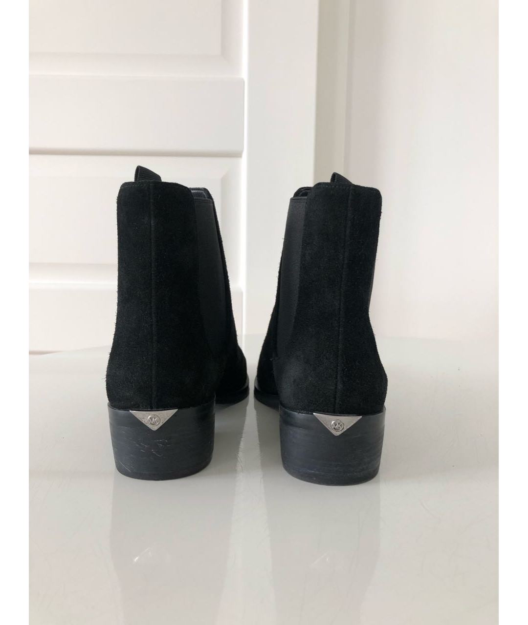 MICHAEL MICHAEL KORS Черные замшевые ботинки, фото 3