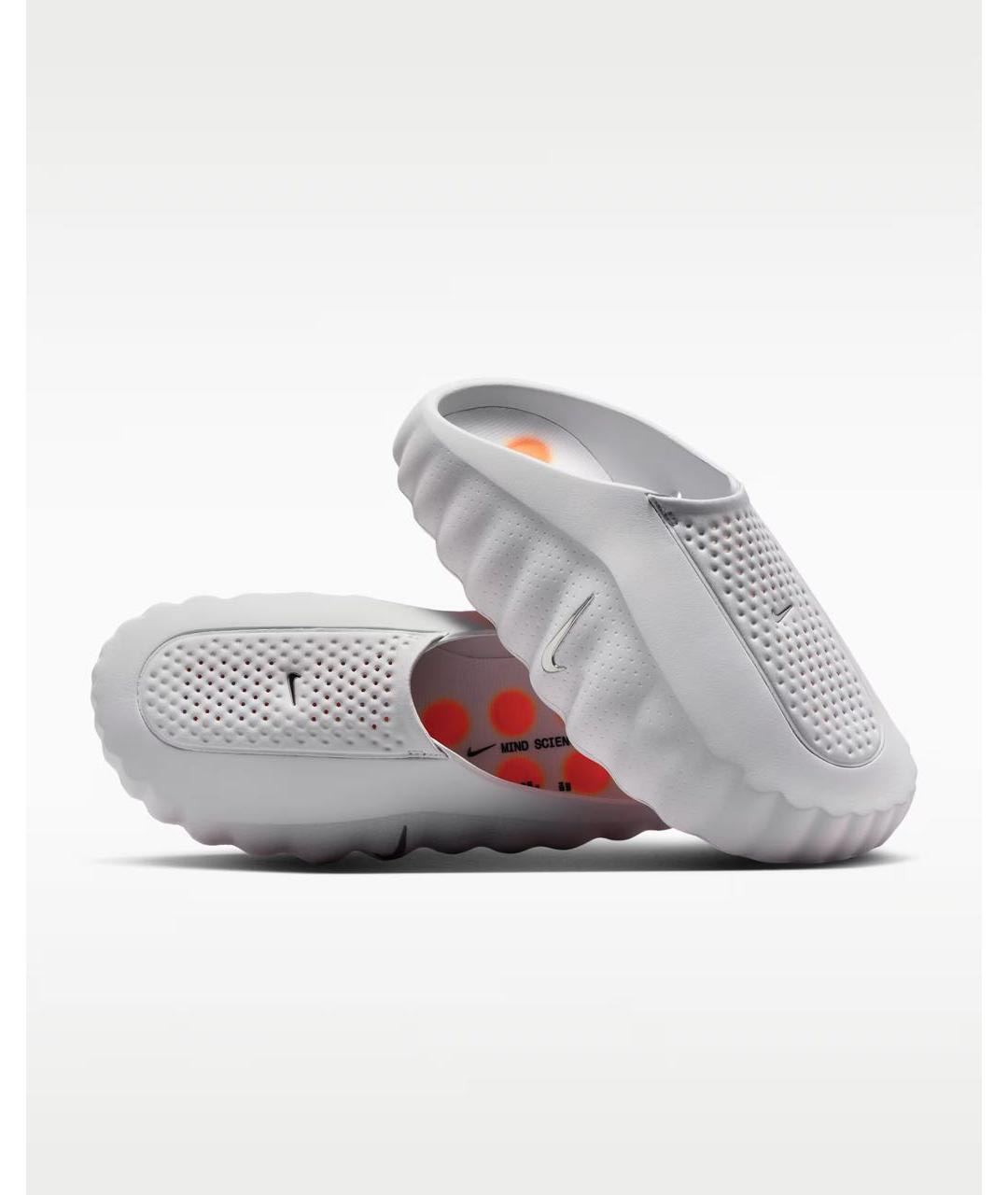 NIKE Серые резиновые мюли, фото 2