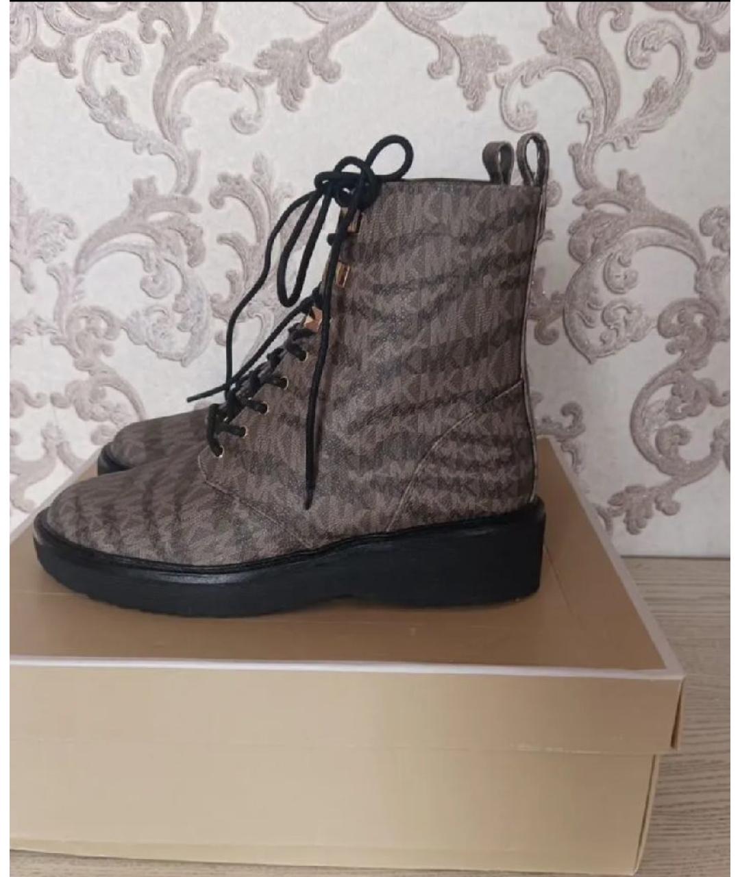 MICHAEL KORS Зеленые ботинки, фото 6