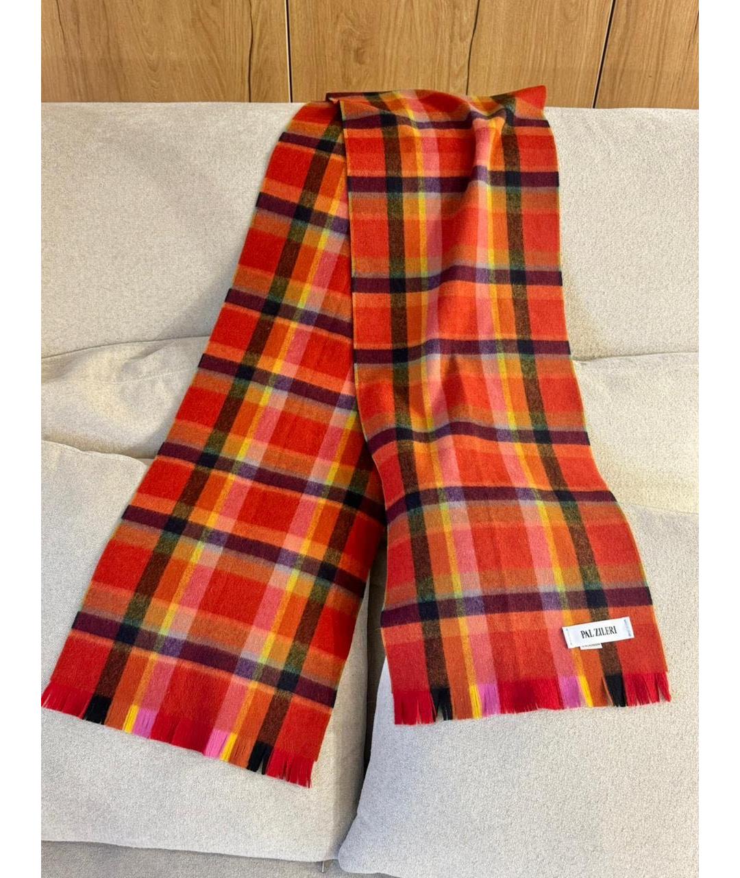 PAL ZILERI Красный шарф, фото 3