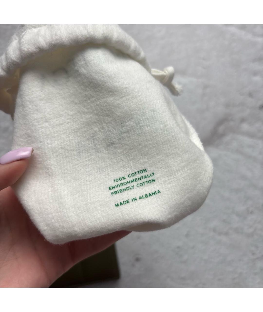 BOTTEGA VENETA Хаки кожаный кошелек, фото 8