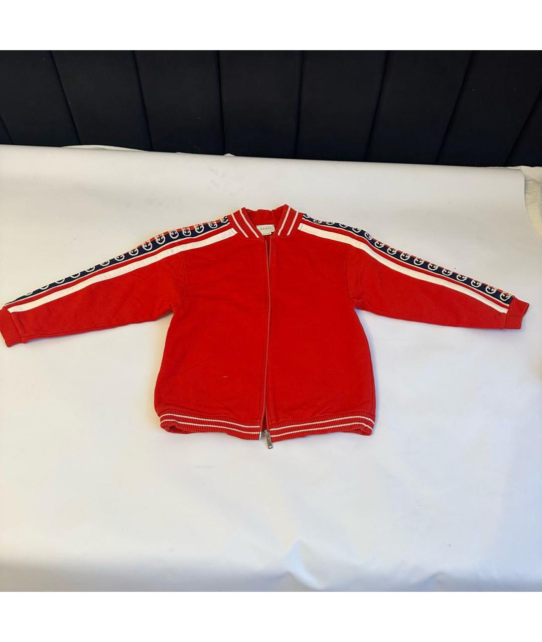 GUCCI Красный хлопковый комплект, фото 4