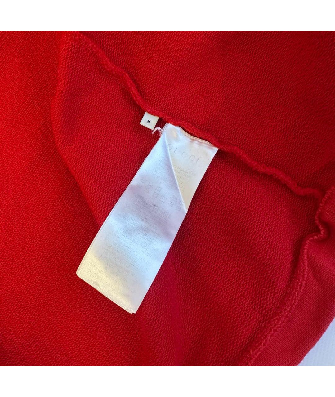 GUCCI Красный хлопковый комплект, фото 5